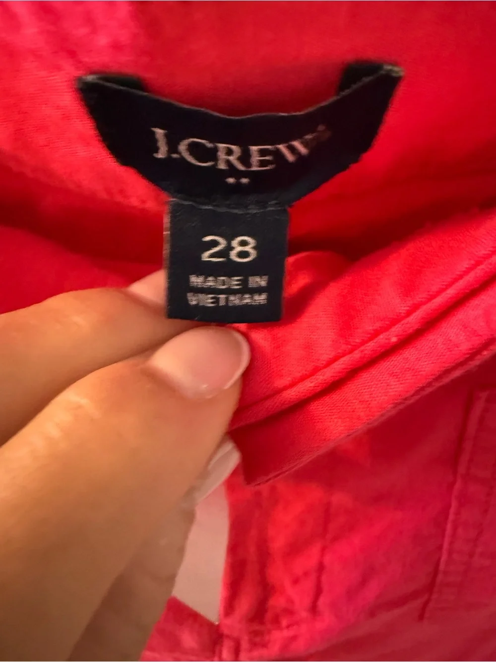 J. Crew Pink High-Rise Wide-Leg Pants, 28” w, 29”inseam